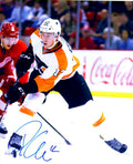 Autographed MICHAEL RAFFL 8X10 photo - Philadelphia Flyers