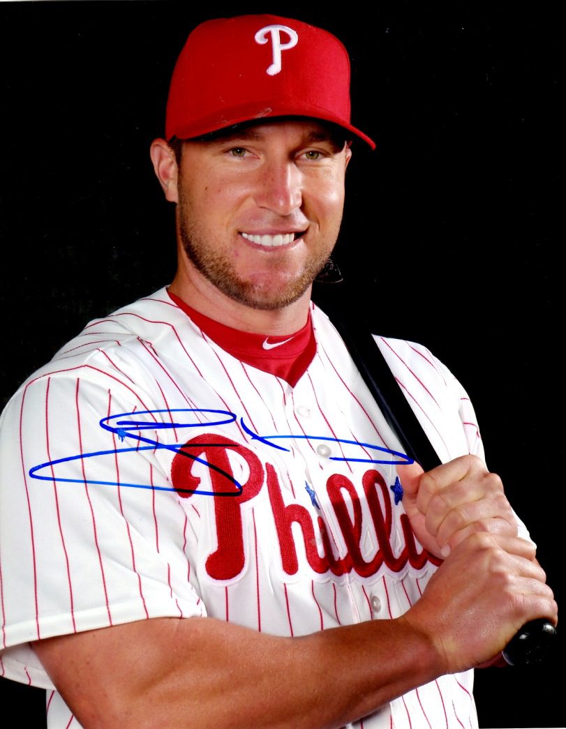 AUTOGRAPHED LAYNCE NIX Philadelphia Phillies Photo