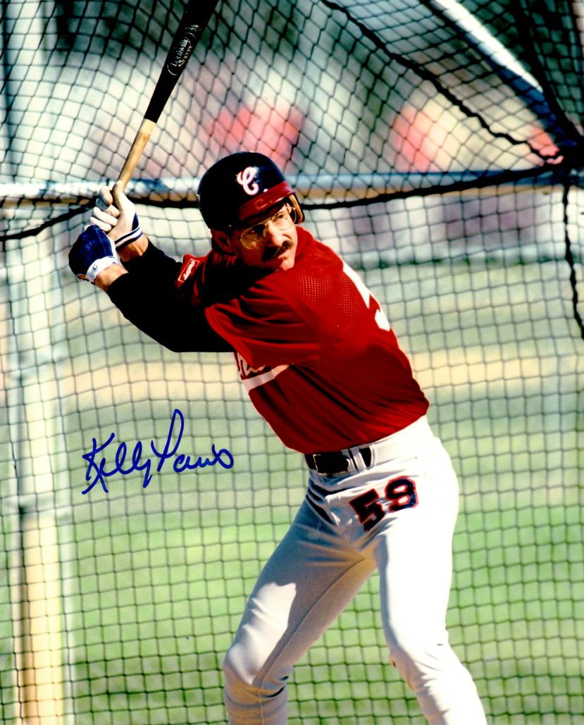 AUTOGRAPHED KELLY PARIS 8X10 Chicago White Sox Photo