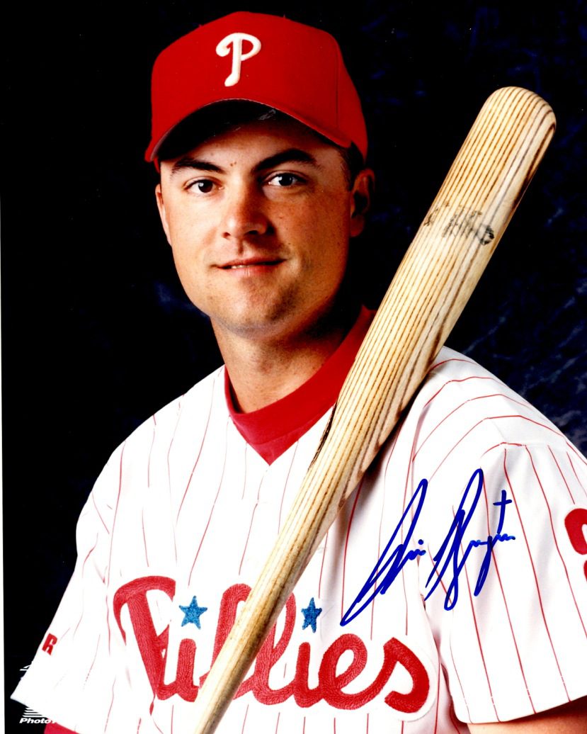 AUTOGRAPHED RICO BROGNA 8x10 Philadelphia Phillies Photo