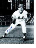 AUTOGRAPHED ED BAUTA 8X10 New York Mets photo