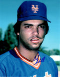 AUTOGRAPHED CALVIN SCHIRALDI 8X10 New York Mets photo