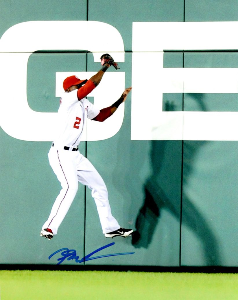 Autographed ROGER BERNADINA 8X10 Washington Nationals Photo