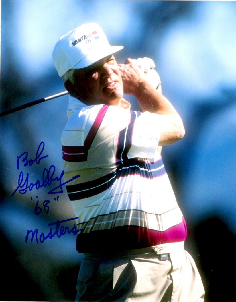 Autographed Bob Goalby 8x10 PGA Photo