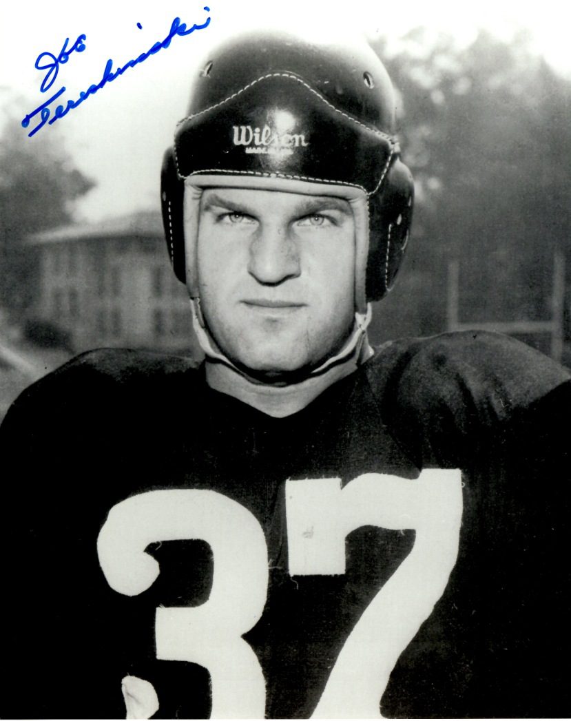 Autographed JOE TERESHINSKI 8X10 photo Washington Redskins