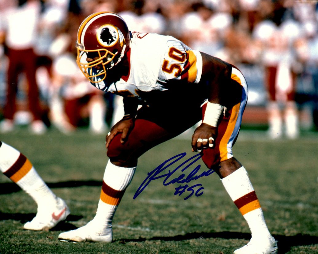 Autographed RAVIN CALDWELL 8x10 Washington Redskins Photo
