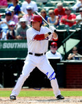 AUTOGRAPHED JIM ADDUCI 8X10 Texas Rangers Photo