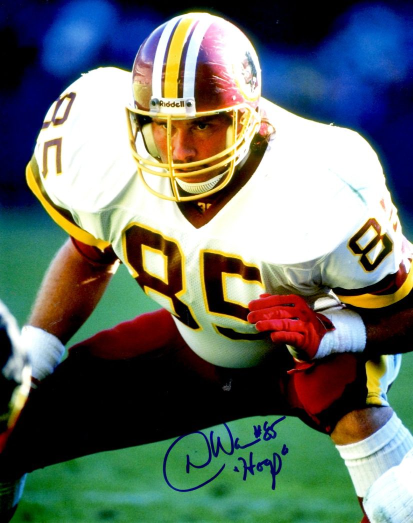 Autographed DON WARREN 8x10 Washington Redskins Photo