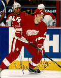 Autographed ANDERS ERIKSSON Detroit Red Wings Photo