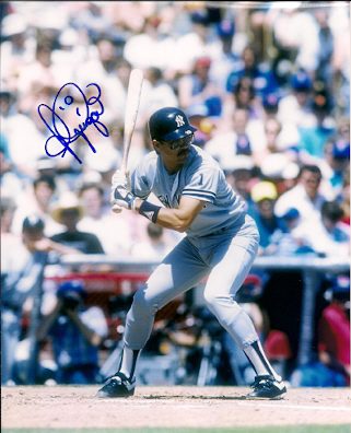 AUTOGRAPHED ALVARO ESPINOZA 8x10 New York Yankees Photo