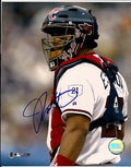 AUTOGRAPHED JOHNNY ESTRADA 8x10 Atlanta Braves Photo