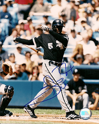 AUTOGRAPHED CARL EVERETT 8x10 Chicago White Sox photo