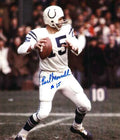 Autographed EARL MORRALL Baltimore Colts 8x10 photo