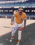 AUTOGRAPHED SIGNED photo ED FIGUEROA Oakland A's