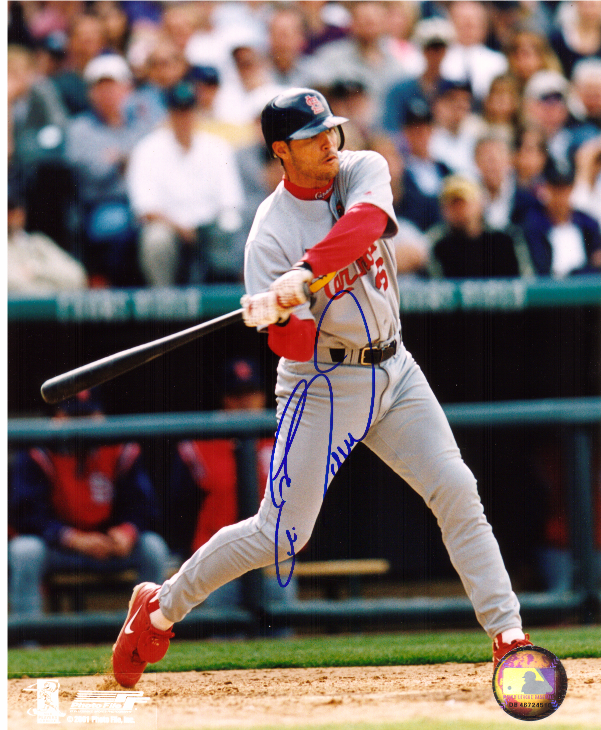 AUTOGRAPHED SIGNED photo ELI MARRERO #1 Cardinals