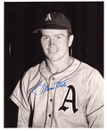 AUTOGRAPHED SIGNED photo ELMER VALO #1 Philadelphia A's