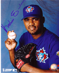 SIGNED photo KELVIM ESCOBAR #2 Toronto Blue Jays