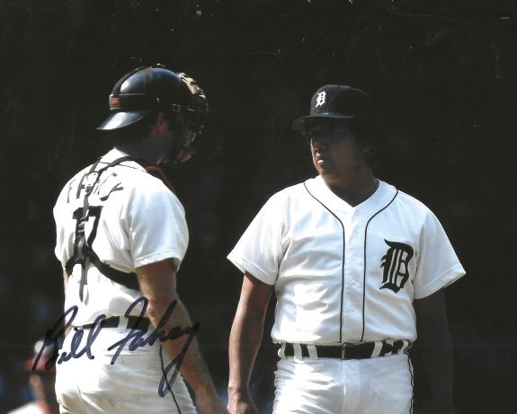 AUTOGRAPHED BILL FAHEY 8x10 Detroit Tigers Photo