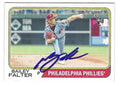 Autographed BAILEY FALTER Philadelphia Phillies 2023 Topps Heritage Card