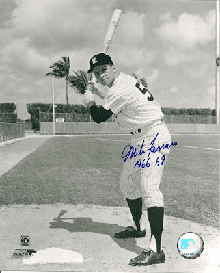 AUTOGRAPHED  photo MIKE FERRARO New York Yankees