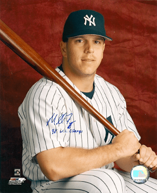 AUTOGRAPHED MIKE FIGGA 8x10 New York Yankees Photo