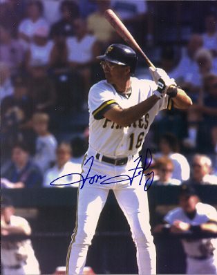 AUTOGRAPHED  photo TOM FOLEY - Pittsburgh Pirates