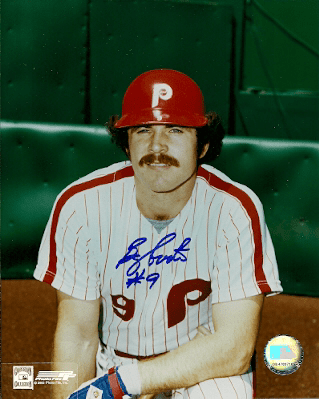 AUTOGRAPHED BARRY FOOTE 8x10 Philadelphia Phillies photo