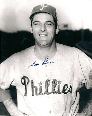 AUTOGRAPHED  GENE FREESE 8x10 Philadelphia Phillies Photo