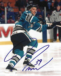 Autographed JEFF FRIESEN 8X10 San Jose Sharks photo