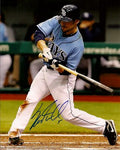 Autographed SAM FULD  8X10 Tampa Bay Rays Photo.