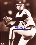 AUTOGRAPHED KEN FORSCH 8x10 California Angels Photo