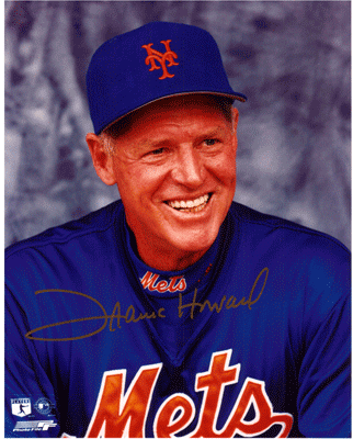 AUTOGRAPHED FRANK HOWARD - New York Mets photo
