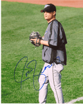 SIGNED photo JASON FRASOR #1 Toronto Blue Jays
