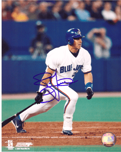 SIGNED photo BRAD FULLMER #2 Toronto Blue Jays