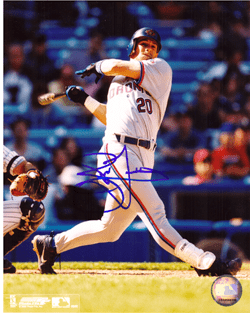 SIGNED photo BRAD FULLMER #3 Toronto Blue Jays