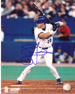 SIGNED photo BRAD FULLMER #4 Toronto Blue Jays