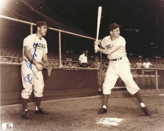 Autographed JOE GARAGIOLA 8x10 Chicago Cubs photo