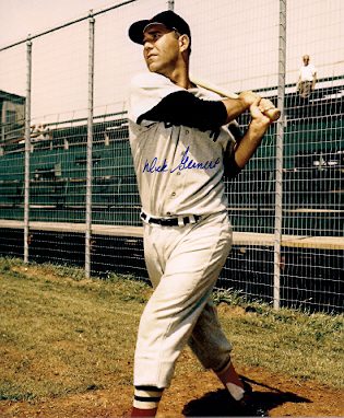 AUTOGRAPHED DICK GERNERT 8x10 Boston Red Sox photo