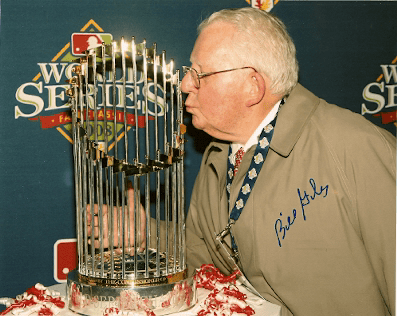 AUTOGRAPHED  BILL GILES photo  Philadelphia Phillies