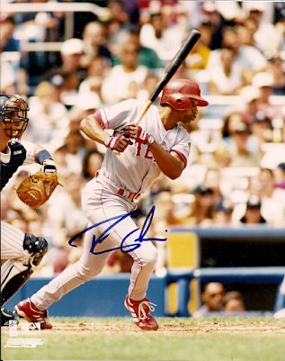AUTOGRAPHED TOM GOODWIN 8X10 Texas Rangers Photo