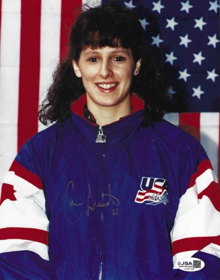 Autographed CAMMI GRANATO  8X10 USA Photo JSA