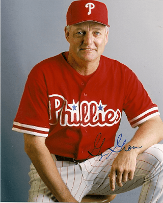 AUTOGRAPHED  GREG GROSS 8x10 Philadelphia Phillies Photo