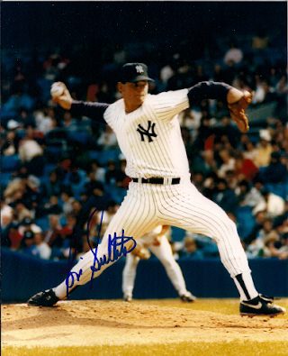 AUTOGRAPHED BILL GULLICKSON 8x10 New York Yankees Photo