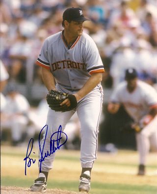 AUTOGRAPHED  BILL GULLICKSON 8x10 Detroit Tigers Photo