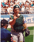 AUTOGRAPHED SIGNED photo GEORGE WILLIAMS Oakland A's