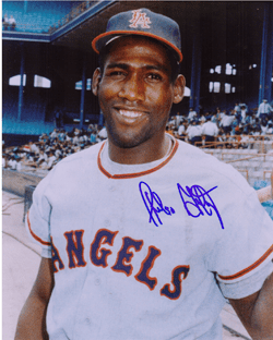 AUTOGRAPHED JULIO GOTAY 8x10 California Angels Photo