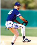 AUTOGRAPHED GREG MATHEWS 8x10 Kansas City Royals Photo