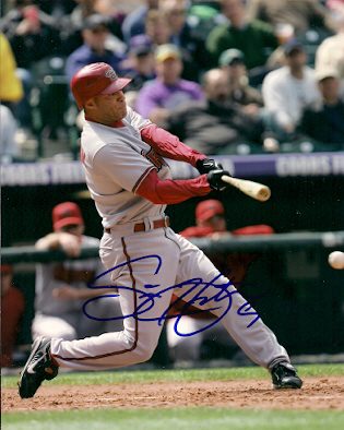 Autographed SCOTT HAIRSTON 8x10 Arizona Diamondbacks Photo