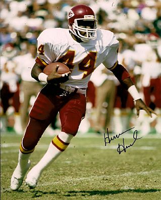 Autographed HERMAN HEARD Kansas City Chiefs Photo