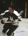 Autographed DENNIS HEXTALL 8X10 Minnesota North Stars Photo